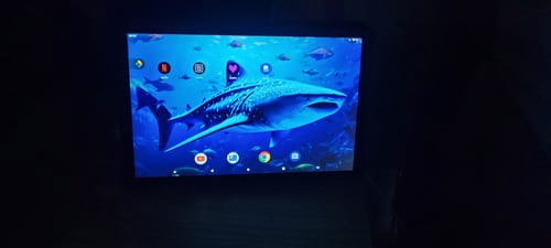 Customer photo review of Performance Tablet mit leistungsstarkem Prozessor | Leistungsstarker Octa-Core 2.0GHz, 6GB RAM, 128GB Speicher (bis zu 1TB TF erweiterbar) | Dualband-WiFi 2.4G/5G, Bluetooth 5.0 | Android 13 mit Dual-Kameras in Grau