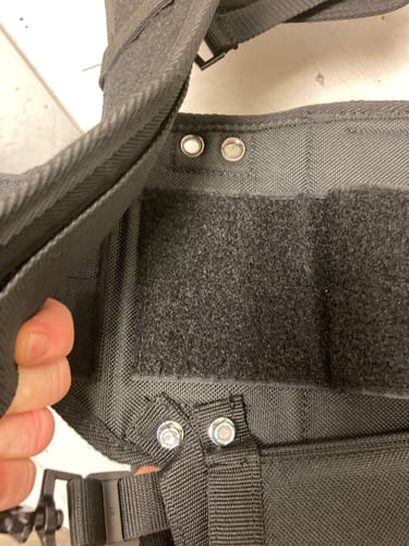 Customer photo review of Essential Low Profile Toolbelt