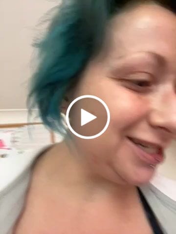 Customer video review of Custom Cross Stitch Tapestry Kit | Just Upload Your Photo!