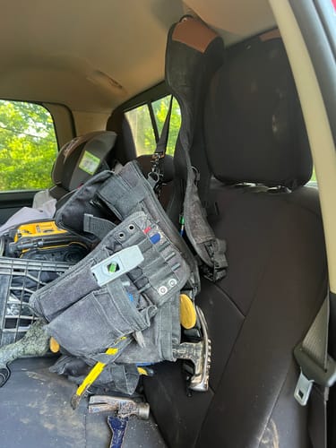 Customer photo review of Essential Low Profile Toolbelt