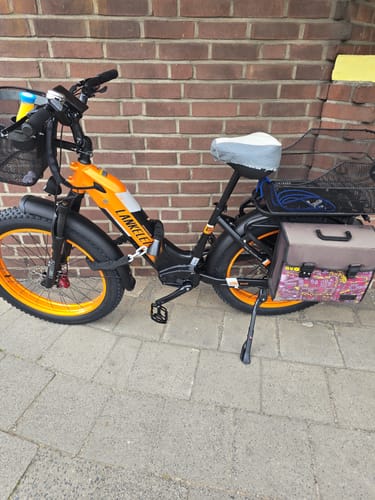 Customer photo review of Lankeleisi MG600 Plus 1000W Bafang Motor 26" Fat Bike All Terrain SUV E-Bike 48V 20Ah Samsung Battery