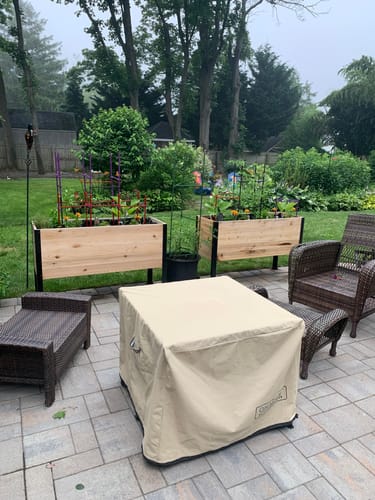 Customer photo review of 18" x 48" Raised Garden Bed