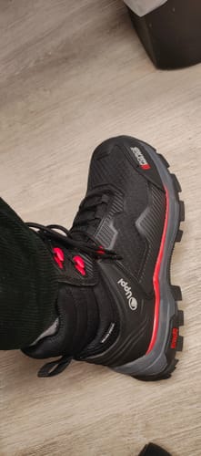 Customer photo review of Botín de Seguridad Lippi Stratos High Rojo