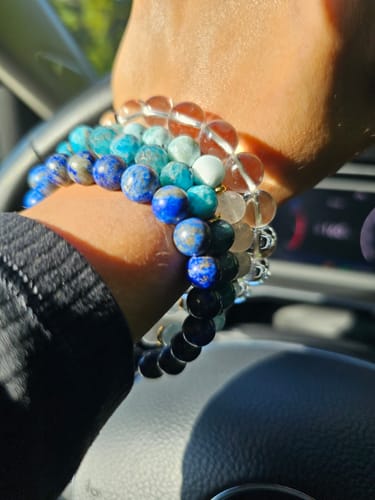 Customer photo review of Lapis Lazuli Bracelet