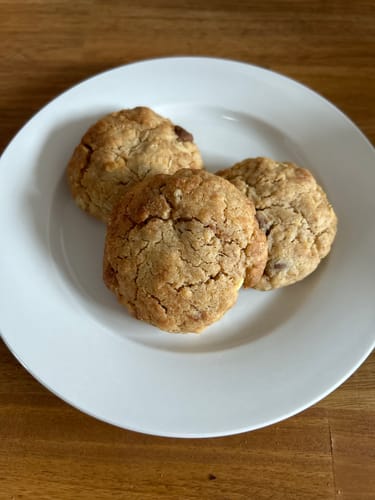 Customer photo review of Milk Choc Chip Packet Mix