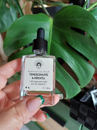 Customer photo review of Regenerating Serum - Tepezcohuite & Nōchtli