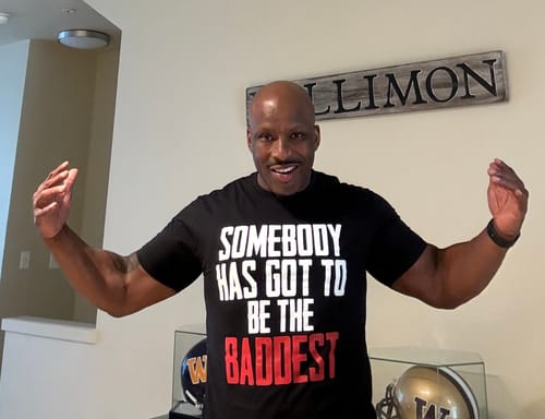 Customer photo review of The Baddest Tee Shirt