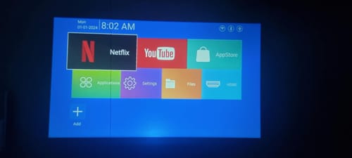 Customer photo review of MovieHub™ Ultra HD Gaming Bundle
