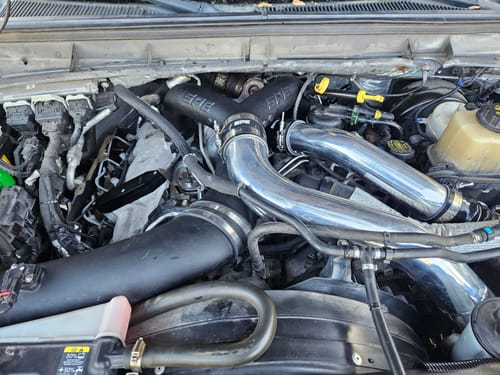 Customer photo review of SPE Motorsport 2011-2022 6.7 Powerstroke Intake Piping Kit