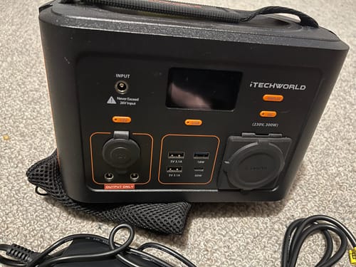 Customer photo review of PS300 Portable Lithium Power Station 300W
