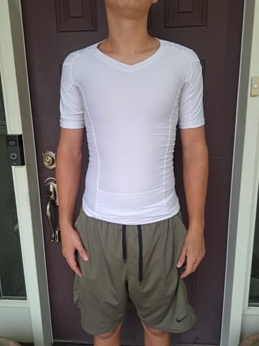 Customer photo review of Posture Shirt® For Men - Pullover