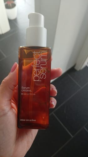 Customer photo review of Miseenscène - Perfect Serum (4 formules) - 80ml
