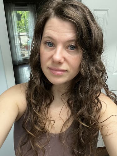 Customer photo review of This is a Curl Building Serum