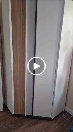 Customer video review of Imola IM-01 Corner Wardrobe 95cm