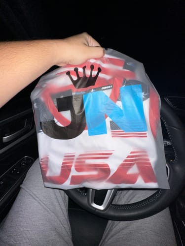 Customer photo review of USA Custom Basketball Jersey