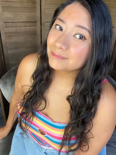 Customer photo review of This is a Curl Building Serum