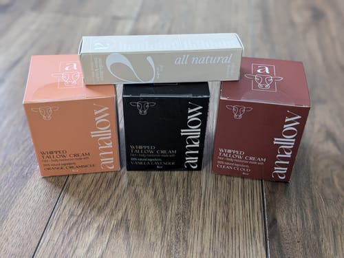 Customer photo review of Tallow Cream Trio