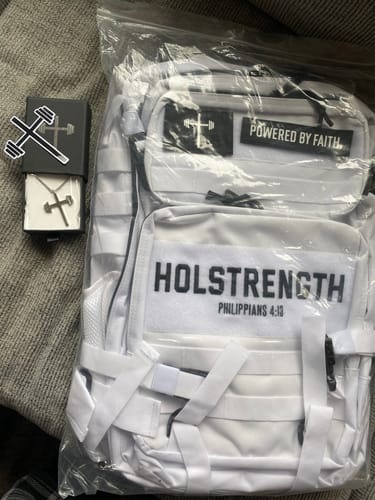 Customer photo review of HolStrength 45L Tactical Backpack