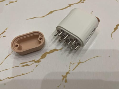 Customer photo review of BrushX Hair Growth Applicator & Scalp Massager