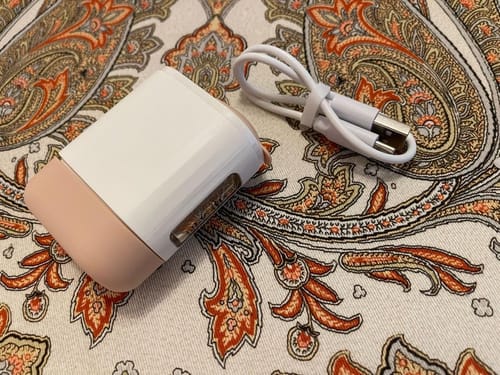 Customer photo review of BrushX Hair Growth Applicator & Scalp Massager