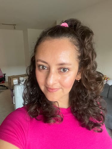 Customer photo review of This is a Curl Building Serum