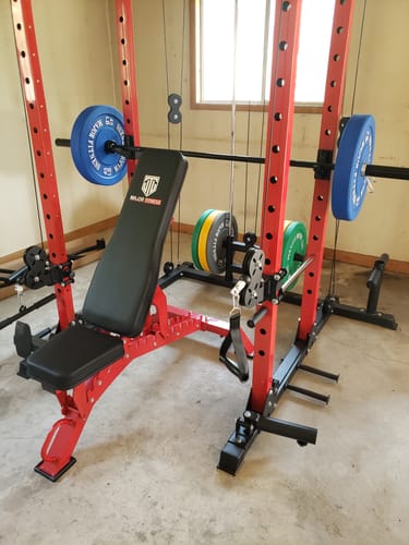 Customer photo review of Major Fitness PLM03 All-In-One Home Gym Power Rack