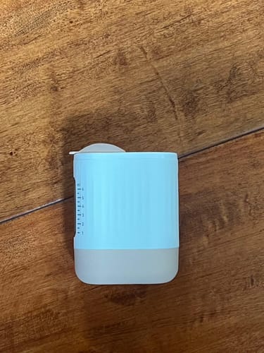 Customer photo review of BrushX Hair Growth Applicator & Scalp Massager