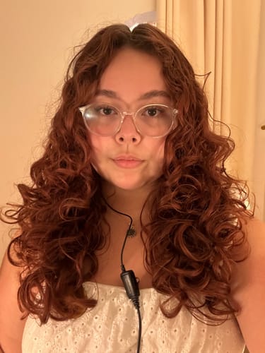 Customer photo review of This is a Curl Building Serum