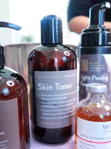 Customer photo review of Zena Skin Toner For Brightening And Acne