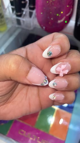 Customer photo review of XCOATTIPS® French - Short Almond