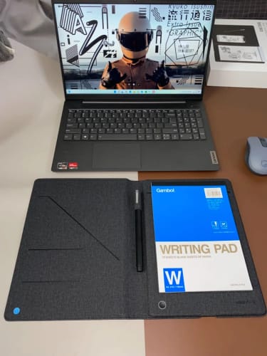 Customer photo review of CyberSketch Pen + Notebook