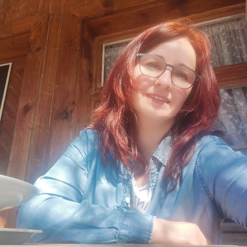 Customer photo review of Profi-Pflanzenhaarfarbe "warmes Rubin-Rot - warm rubin red" 90g Nachfüllpack