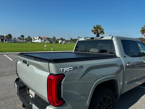 Customer photo review of 2007-2024 Toyota Tundra PRO Retractable Tonneau Cover