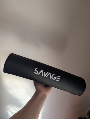 Customer photo review of Barbell Pad - Black