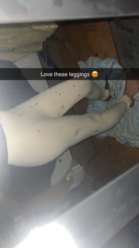 Customer photo review of MONICA nude leggings