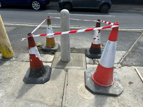 Customer photo review of Concrete Bollard