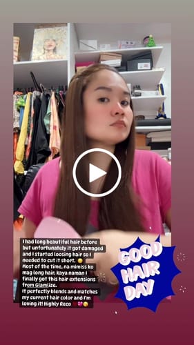 Customer video review of 22" Natural Wavy