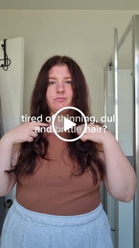 Customer video review of Extra Volume Hair Growth Shampoo