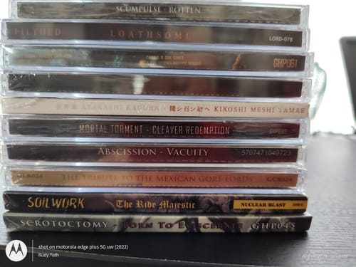 Customer photo review of Gore House Productions - 10 CD Grab Box