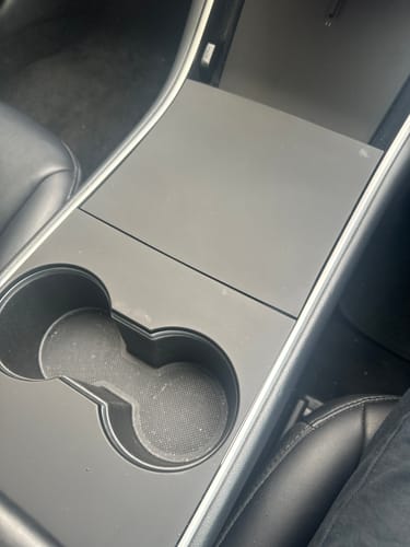 Customer photo review of Console Cover Gen 1