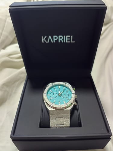 Reseña con foto de un cliente sobre Kapriel Blizzard Frosted Edition