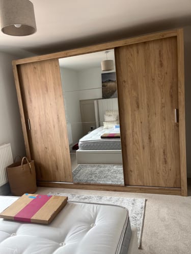 Customer photo review of Idea 01 - 3 Sliding Door Wardrobe 250cm