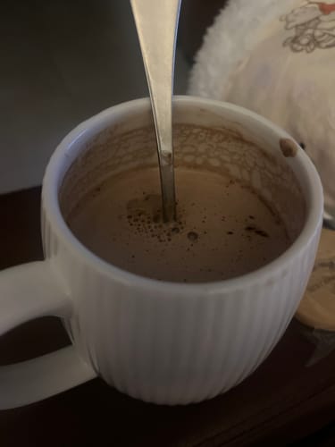 Customer photo review of Deluxe Lactation Hot Chocolate - GF, DF & SF