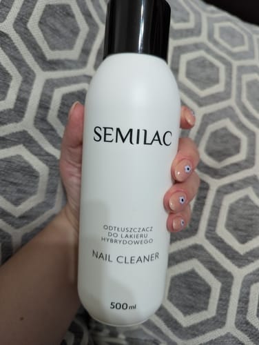 Customer photo review of Semilac Cleaner 500 ml