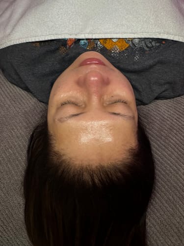 Customer photo review of KrX Gentle Enzyme Milk Cleanser + Makeup Remover