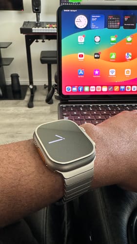 Customer photo review of Titanium Bracelet MG