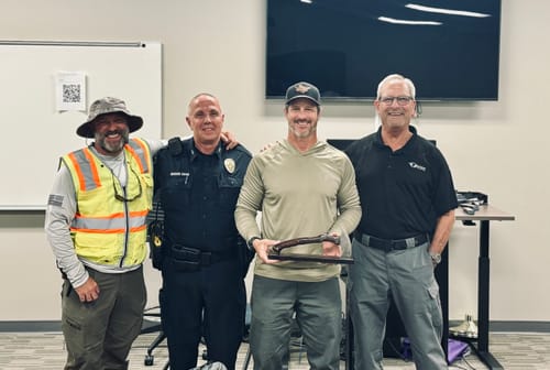 Customer photo review of Tactical tomahawk "Egill"