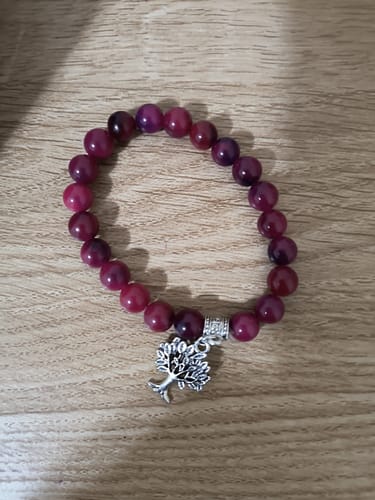 Customer photo review of Ruby Bracelet