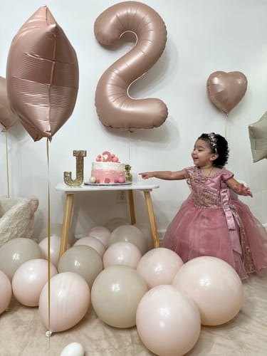 Customer photo review of Baby Girl Bead Bow Christening Dresses Toddler Birthday Party Princess Dress