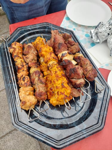 Customer photo review of Lamm-Schaschlik-Original 1kg